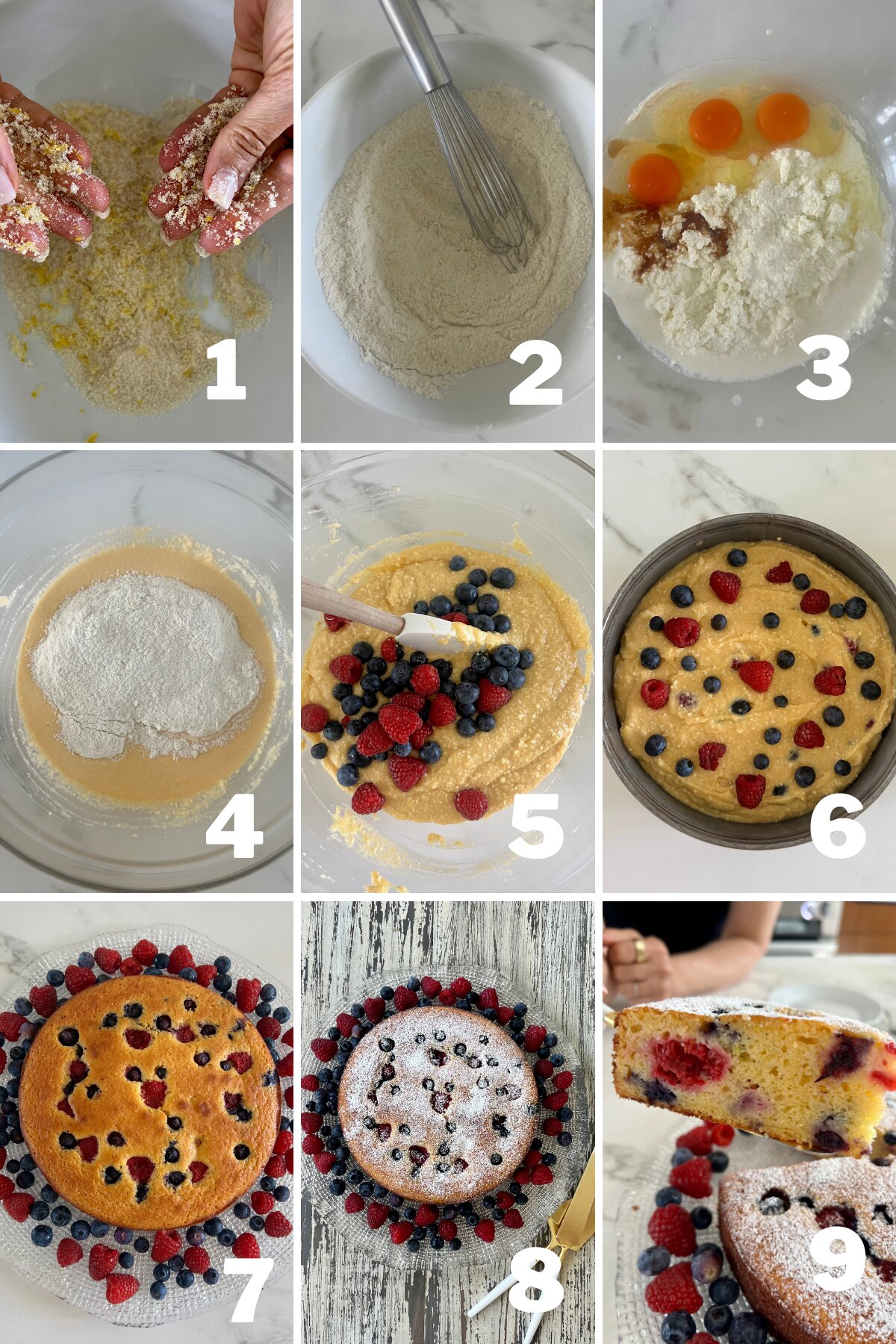numbered step by step photos showing how to make this recipe