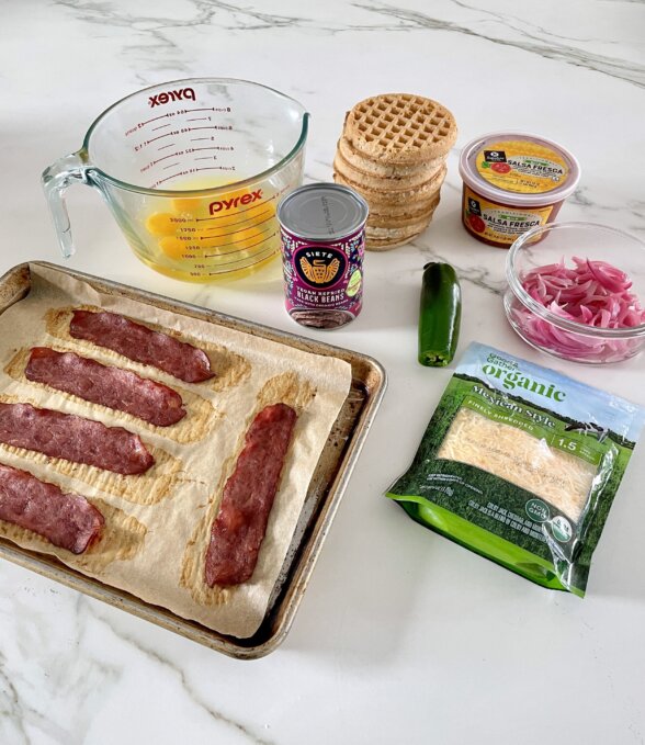 breakfast nacho ingredients