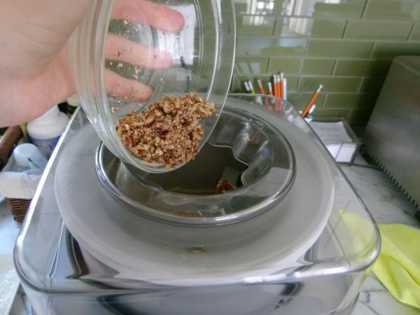 pour pecans in at the end