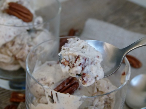 buttered pecan cashew ice "cream" (no milk or cream!) | pamela salzman