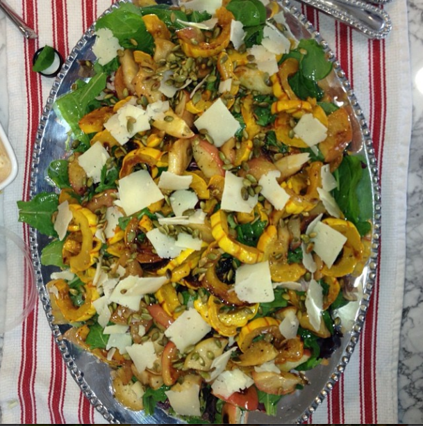 delicata squash salad